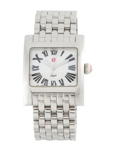 Pre-owned Michele Mw2 Watch, 29mm In Multicolor