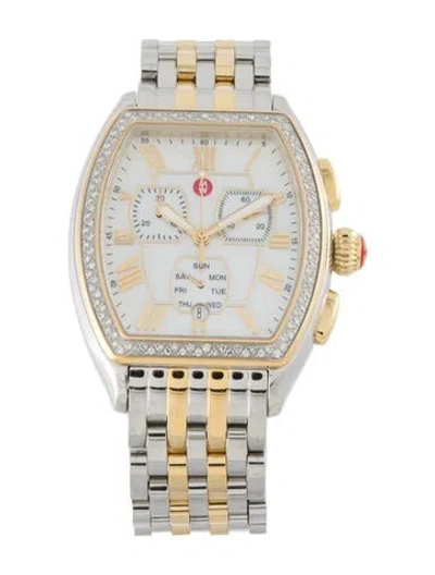 Pre-owned Michele Releve Watch, 35mm In Multi
