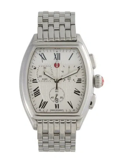 Pre-owned Michele Relevé Watch, 35mm In Multi