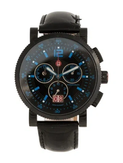 Pre-owned Michele Sail Techno Sport Watch In Multicolor
