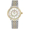 Michele Serein Mid Two-tone 18k Gold Diamond Dial Women's Watch Mww21b000148