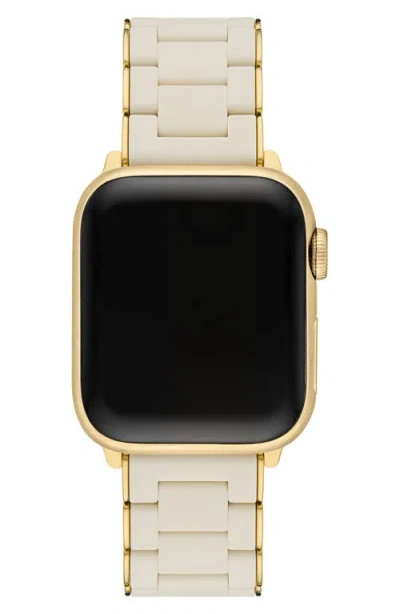Michele Silicone 20mm Apple Watch® Watchband In Neutral