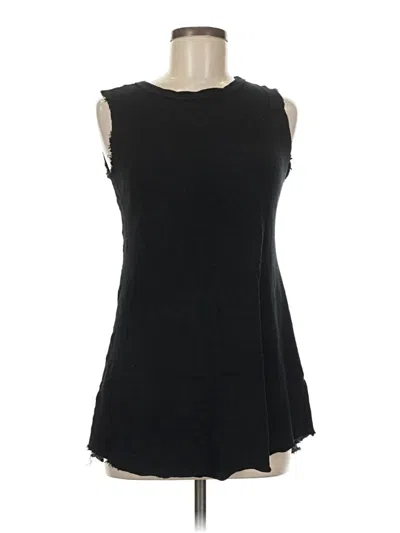 Pre-owned Michele Sleeveless T-shirt In Black