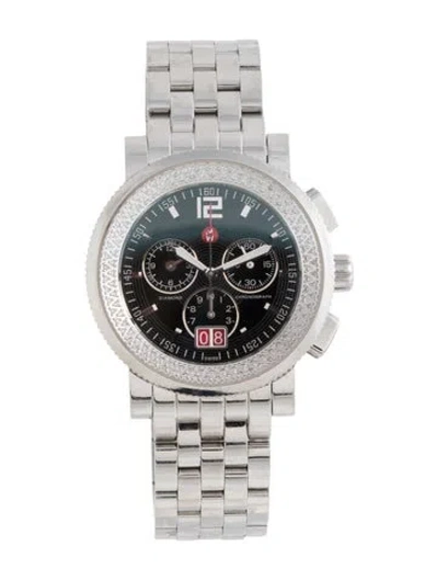 Pre-owned Michele Sport Sail Watch, 42mm In Multicolor