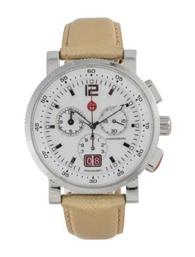 Pre-owned Michele Sport Sail Watch In Multicolor