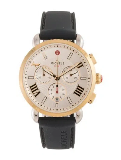 Pre-owned Michele Sporty Sport Sail Watch In Multicolor