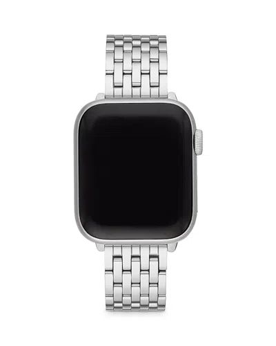 Michele Stainless Bracelet Band For Apple Watch, 38/40/41mm And 42/44/45/49mm In Chrome