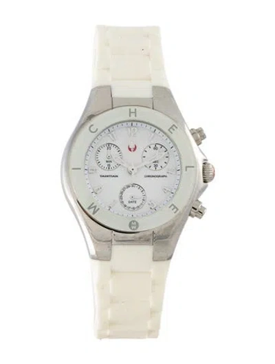 Pre-owned Michele Tahitian Jelly Bean Watch In Multi