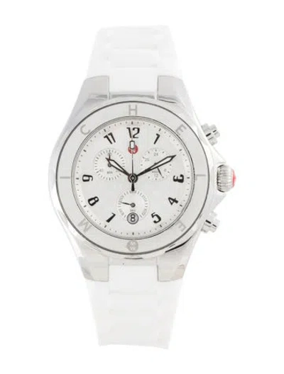 Pre-owned Michele Tahitian Jelly Bean Watch In Multi