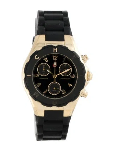 Pre-owned Michele Tahitian Jelly Bean Watch In Multi