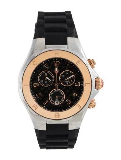 Pre-owned Michele Tahitian Jelly Bean Watch In Multicolor