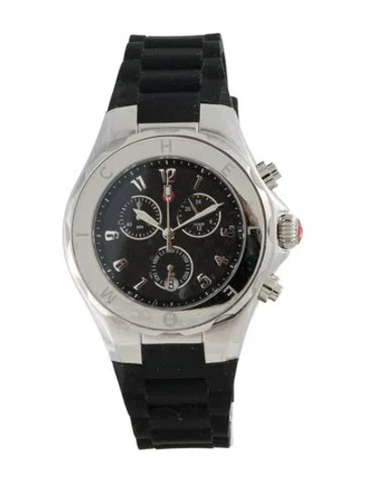 Pre-owned Michele Tahitian Jelly Bean Watch In Multicolor