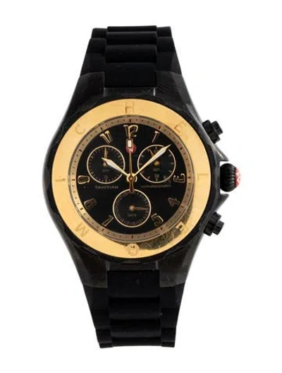 Pre-owned Michele Tahitian Jelly Bean Watch In Multicolor