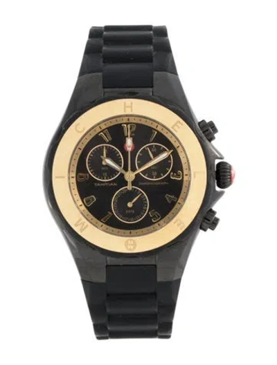 Pre-owned Michele Tahitian Jelly Bean Watch In Multicolor