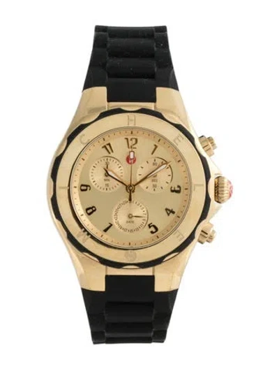 Pre-owned Michele Tahitian Jelly Bean Watch In Multicolor
