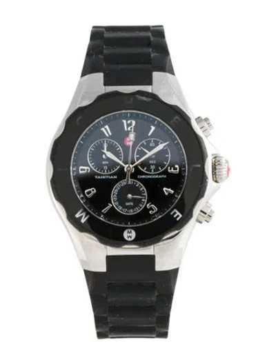 Pre-owned Michele Tahitian Jelly Bean Watch In Multicolor