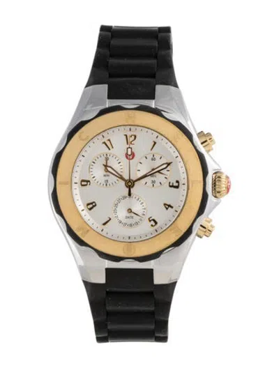 Pre-owned Michele Tahitian Jelly Bean Watch In Multicolor