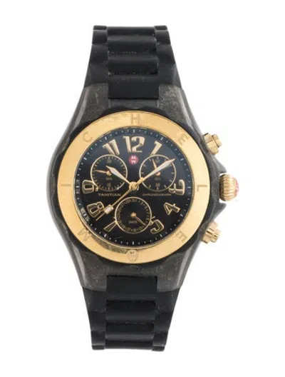 Pre-owned Michele Tahitian Jelly Bean Watch In Multicolor