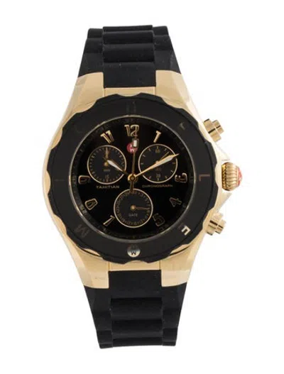 Pre-owned Michele Tahitian Jelly Bean Watch In Multicolor