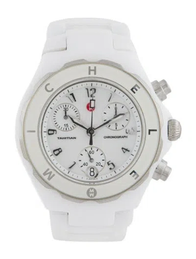Pre-owned Michele Tahitian Watch, 35mm In Multi