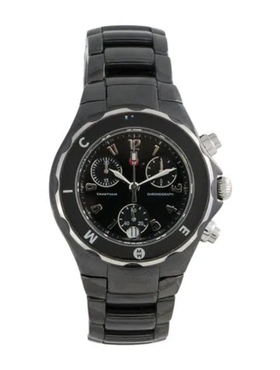 Pre-owned Michele Tahitian Watch, 35mm In Multicolor