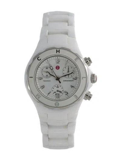 Pre-owned Michele Tahitian Watch, 35mm In Multicolor