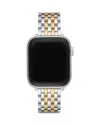 Michele Women's Apple Watch 18k Goldplated & Stainless Steel Bracelet Strap/38/40/41 & 42/44/45/49mm In Silver/gold