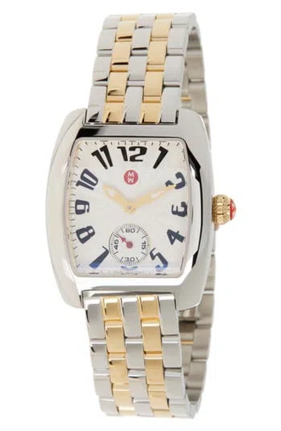 Michele Urban Bracelet Watch, 29mm X 35mm In Silver