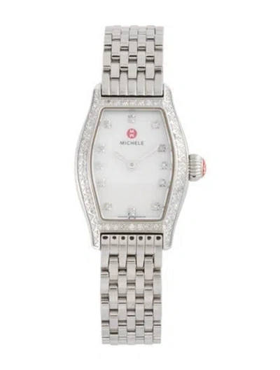 Pre-owned Michele Urban Coquette Watch, 22mm In Multi