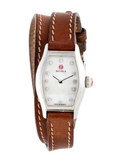 Pre-owned Michele Urban Coquette Watch In Multicolor