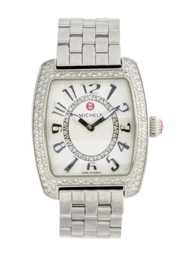 Pre-owned Michele Urban Mini Watch, 29mm In Multi