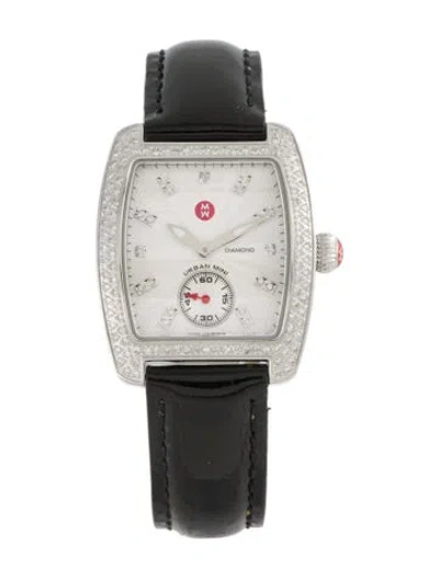 Pre-owned Michele Urban Mini Watch In Multi