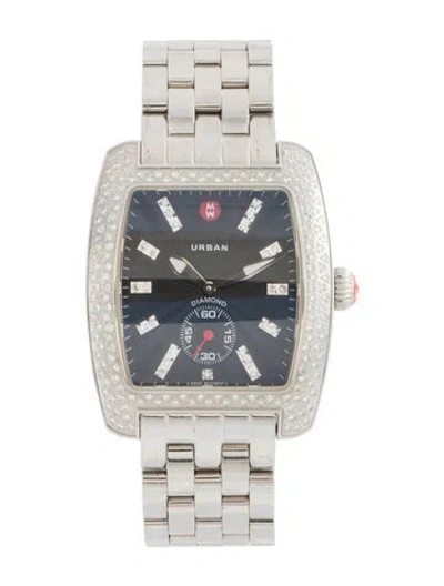 Pre-owned Michele Urban Watch, 37mm In Multicolor
