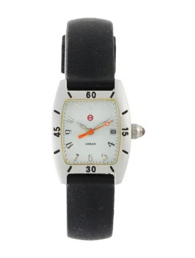 Pre-owned Michele Urban Watch In Multi