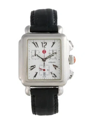 Pre-owned Michele Urban Watch In Multicolor