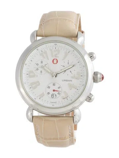 Pre-owned Michele Urban Watch In Multicolor