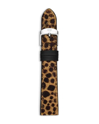 Michele Watch Strap, 18mm In Brown