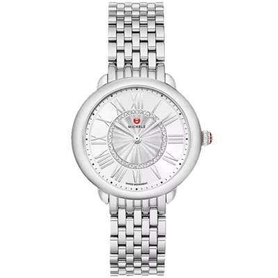 Michele Women's Serein Silver Dial Watch