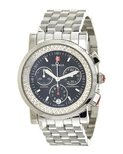 Michele Women's Sport Sail Diamond Watch