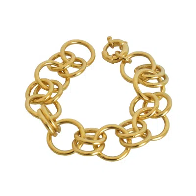 Michella Women's Round Chain Bracelet - Gold