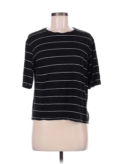 Pre-owned Michelle By Comune Short Sleeve T-shirt In Black