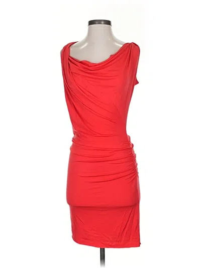 Pre-owned Michelle Jonas Cocktail Dress In Red