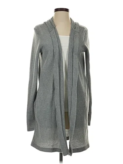 Pre-owned Michelle Mae Cardigan Sweater In Gray