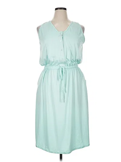 Pre-owned Michelle Mae Casual Dress In Teal