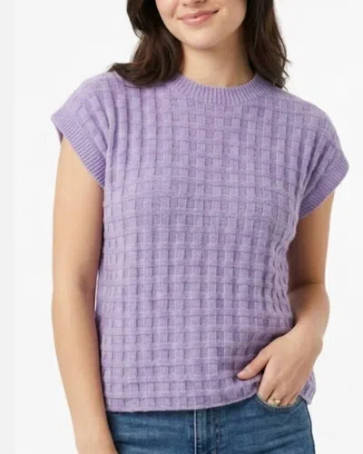 Michelle Mae Kelly Knit Sweater In Lavender In Purple