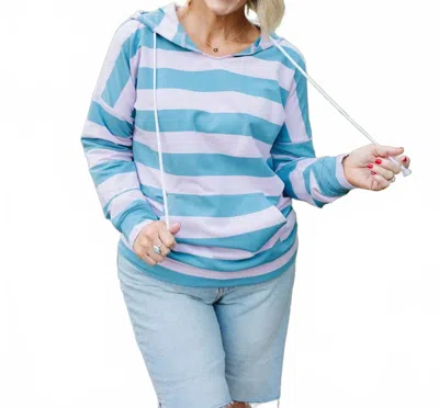 Michelle Mae Mayley Long Sleeve Hoodie In Multi
