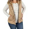 Michelle Mae Remy Vests - August In Natural In White