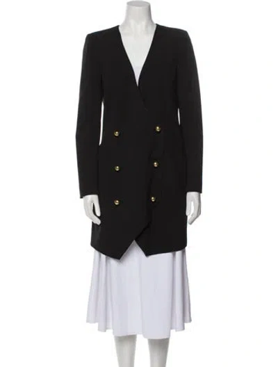 Pre-owned Michelle Mason Blazer In Black
