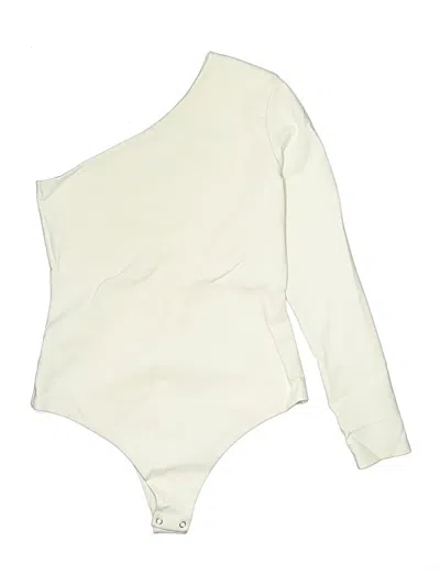 Pre-owned Michelle Mason Bodysuit In Ivory