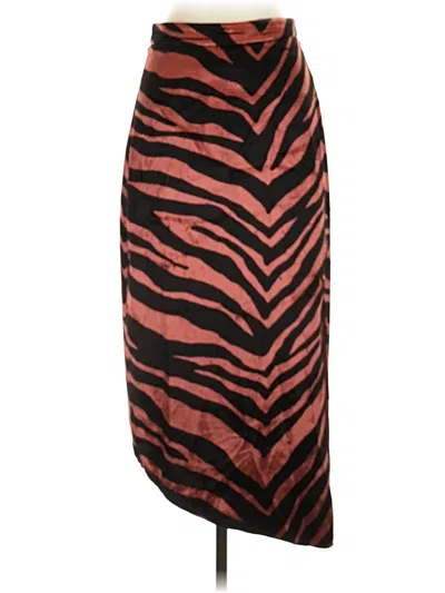 Pre-owned Michelle Mason Casual Skirt In Brown
